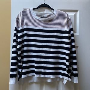 ZARA stripe sweater size M